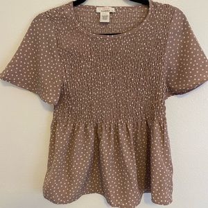 Polka Dot Blouse